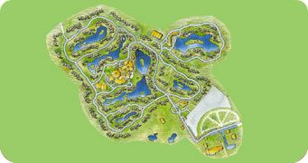 plan view of the center parc complex