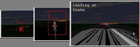 Landing at Dhaka ...