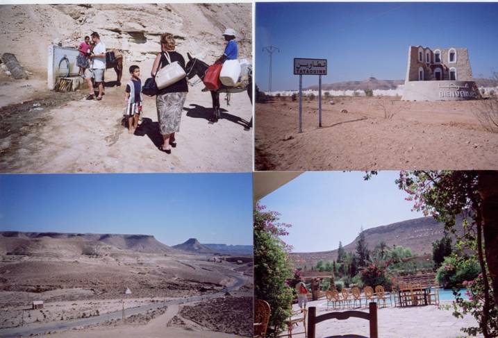 photos prises par Annie, autour de Tataouine...